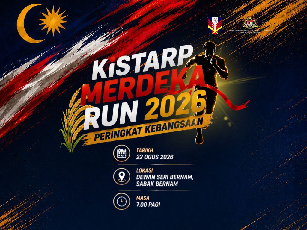 Poster KiSTARP Merdeka Run 2026