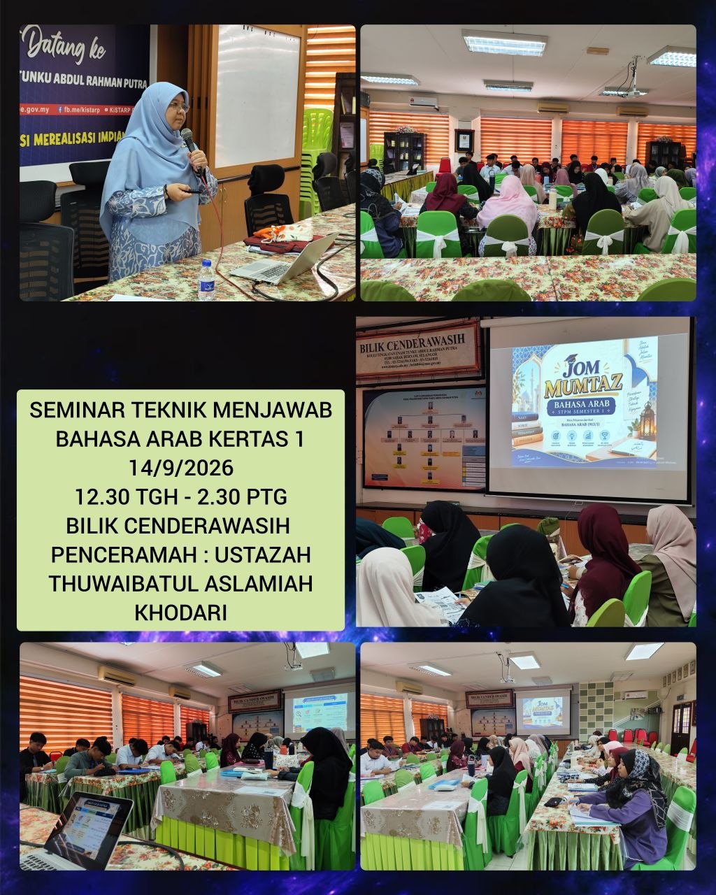 Seminar Teknik Menjawab Bahasa Arab Kertas 1